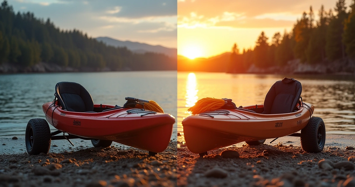 Kayak Paddles Vs Kayak Carts Which Should You